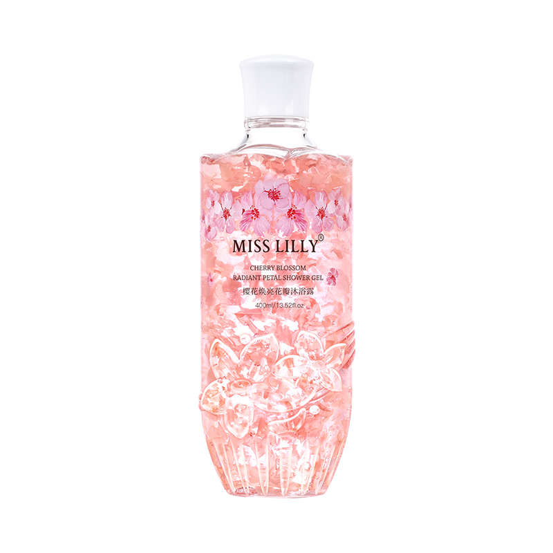 蜜斯莉 樱花焕亮花瓣沐浴露 400ml（计价单位：瓶） 茱萸粉
