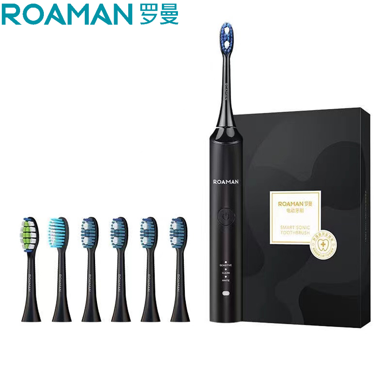 罗曼（ROAMAN） 电动牙刷T3增配版（单位：支） 黑色