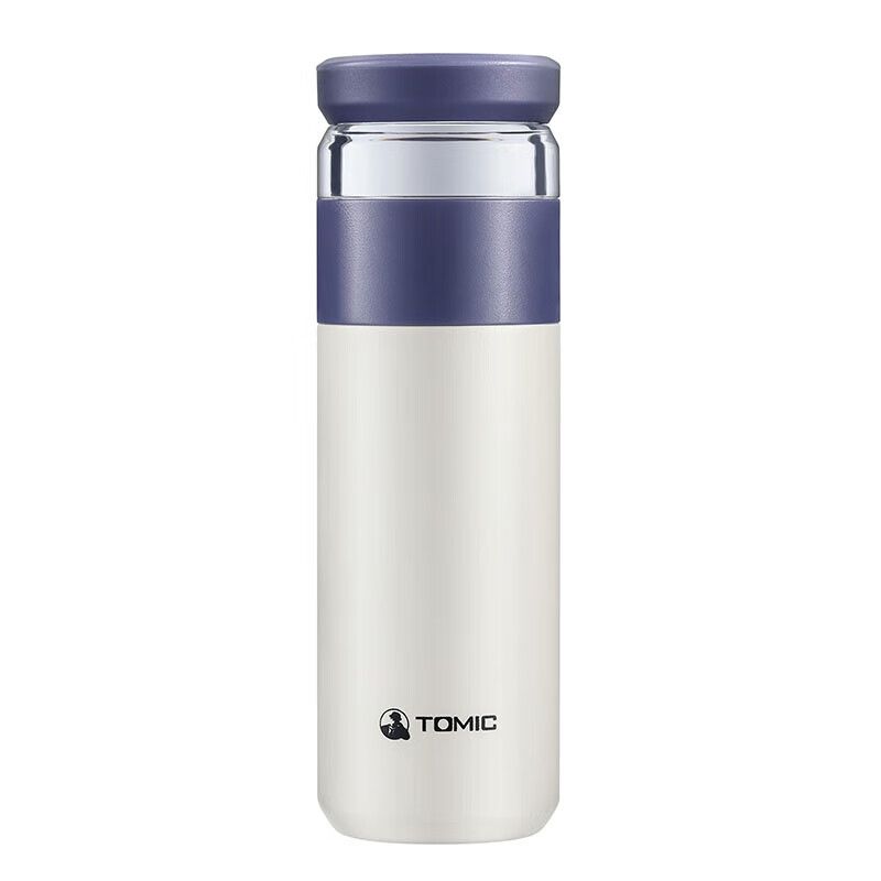 特美刻 Tw60020茶水分离保温杯520ml 蓝白色