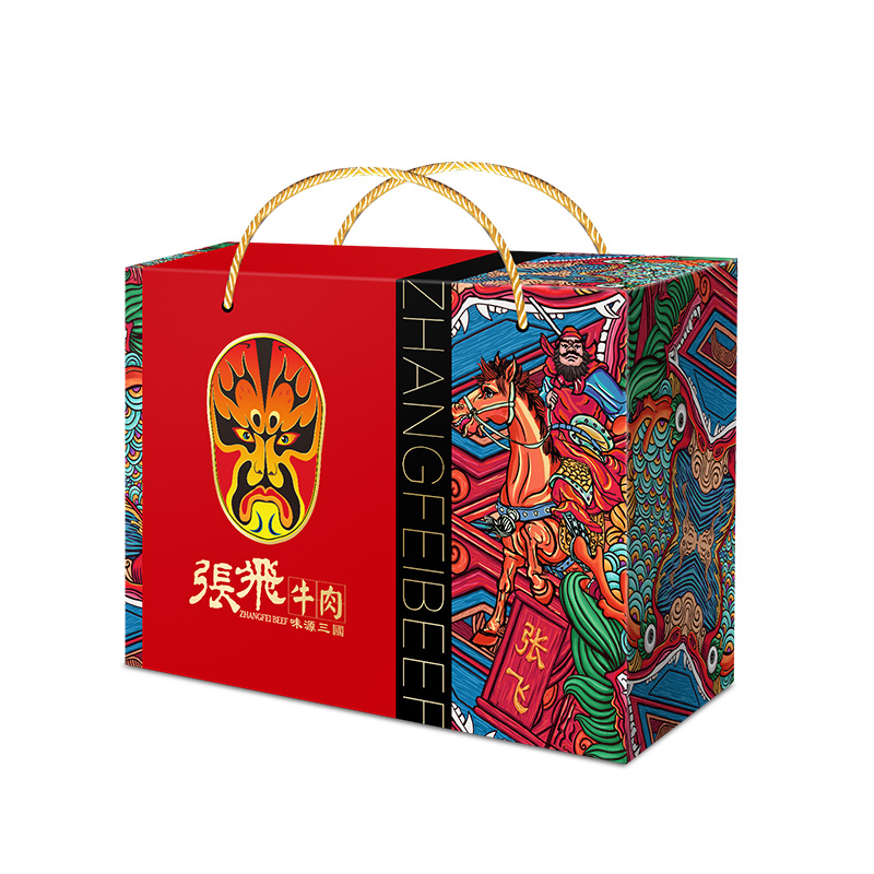 张飞牛劲十足733g礼盒 红色