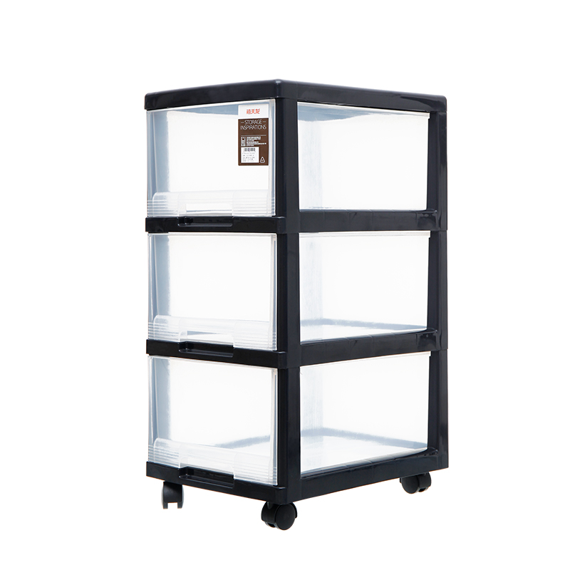 禧天龙三层柜G-5020（单位：个） 透明白色