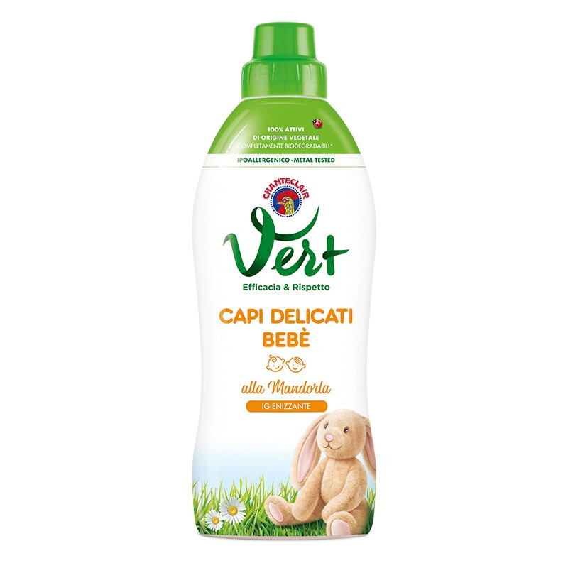 大公鸡管家 儿童甜杏仁洗衣液（橙色）750ml（计价单位：瓶） 白色