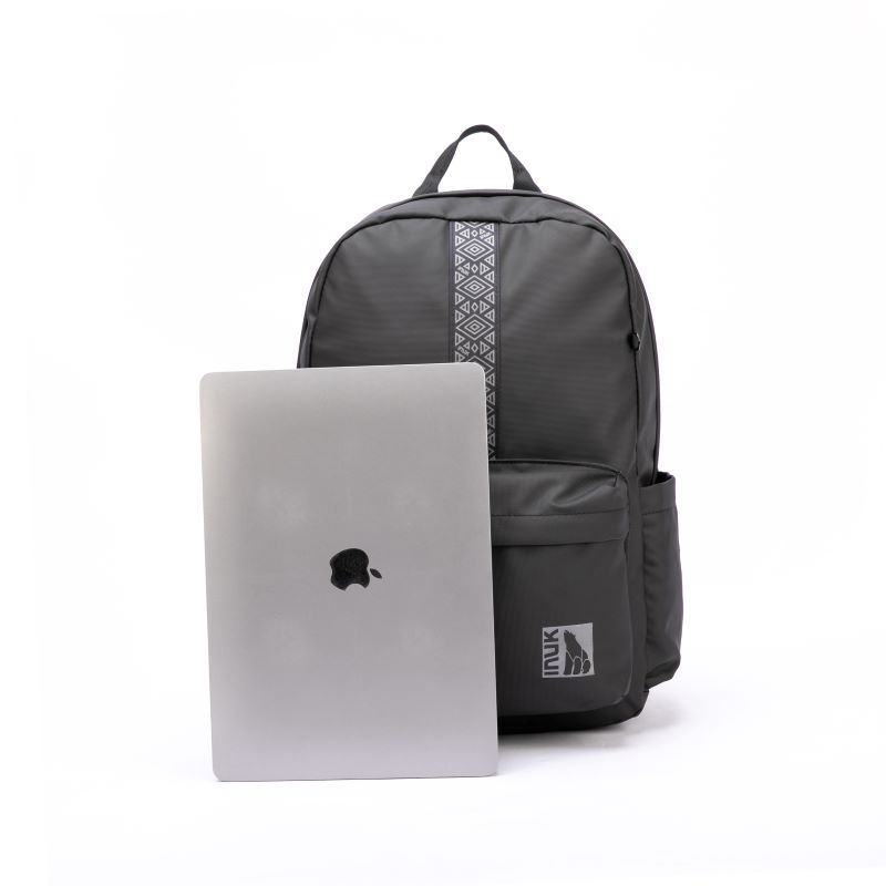 INUK 山系WUUL环保双肩背包电脑包（21L) 1件 极夜黑