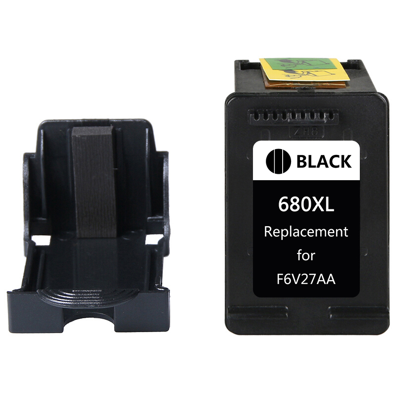 得印HP-680XL墨盒 黑色 大容量 适用惠普HP 打印机 【600页】黑色墨盒