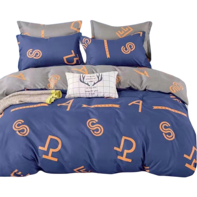 菩朵家纺四件套 欧陆风情磨毛四件套200*230cm(单位:套 ) 随机