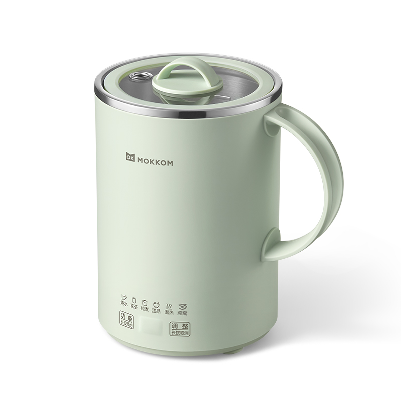 磨客（mokkom）新款大容量便携电炖养生杯MK-380G 500ml（单位：台） 绿色