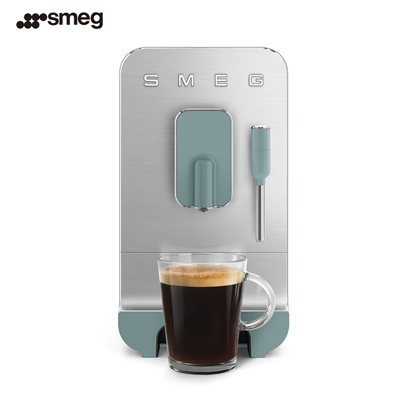 SMEG全自动咖啡机意大利意式家用咖啡机 咖啡磨豆一体机 BCC02（单位：台） 翡冷翠色