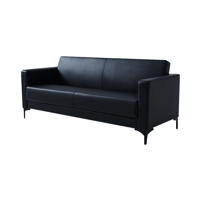 悦山 办公沙发 黑色 三人位1750*750*750mm*1张