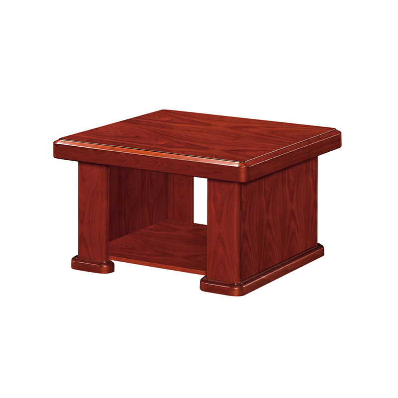 悦山 办公茶几边几 胡桃木色 700*700*480*1张