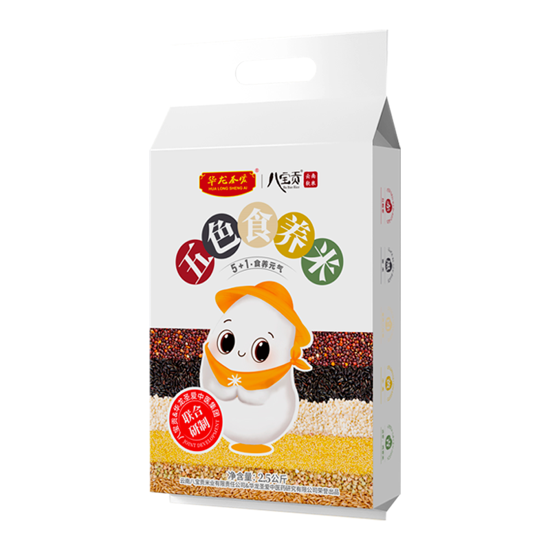 八宝贡 五色食养米 2.5kg 5种杂粮配比可粥可饭 混色（单位：袋）
