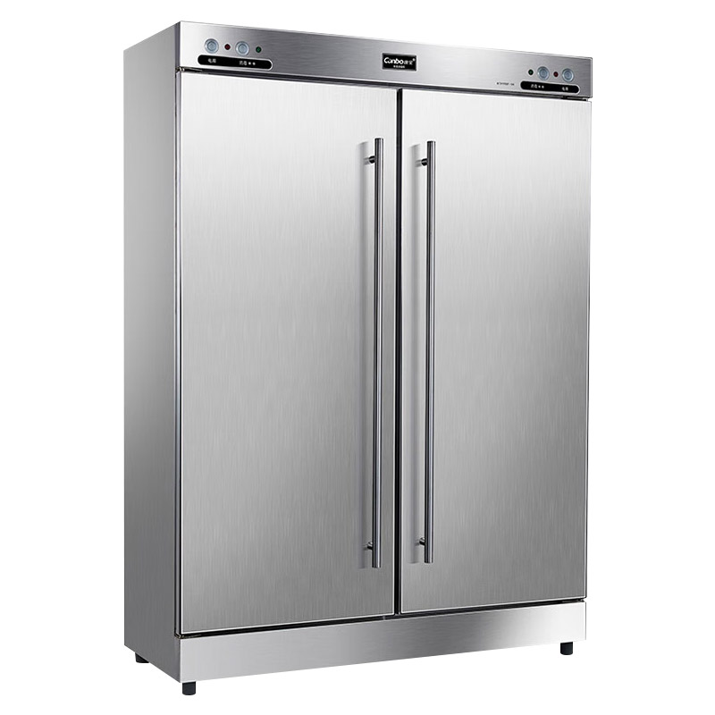 康宝（Canbo）XDR640-F1A 消毒柜 商用 立式 不锈钢 双门碗筷保洁柜 300L 不锈钢色