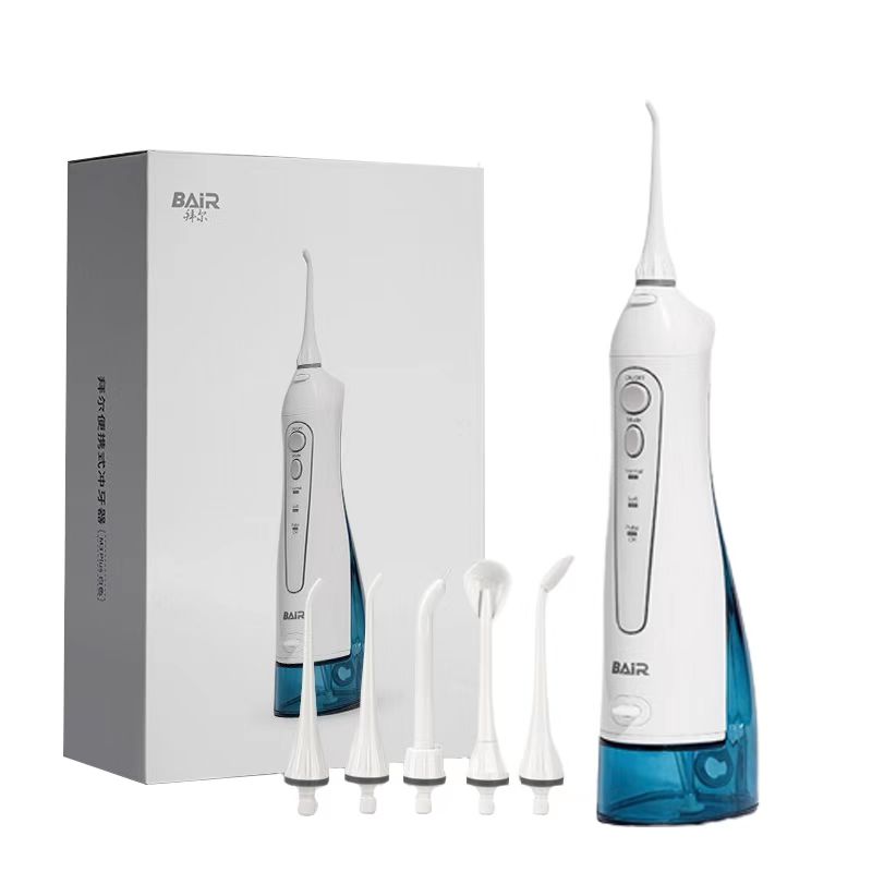 拜尔  拜尔电动冲牙器M3PLUS（配5个喷嘴300ML容量水箱）（单位：个） 白色