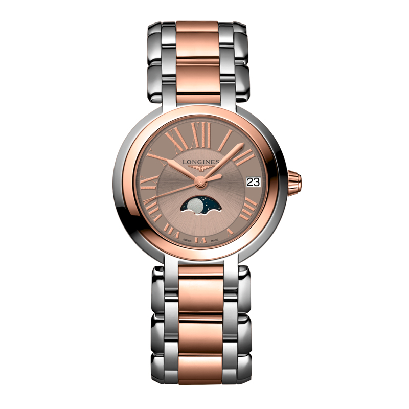 浪琴Longines 心月系列石英女士腕表 L8.115.5.61.7（单位：块） 褐色