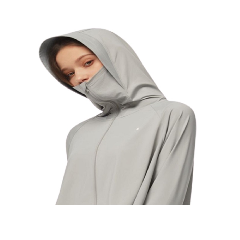 蕉下冰薄系列披肩防晒服  件 远山灰