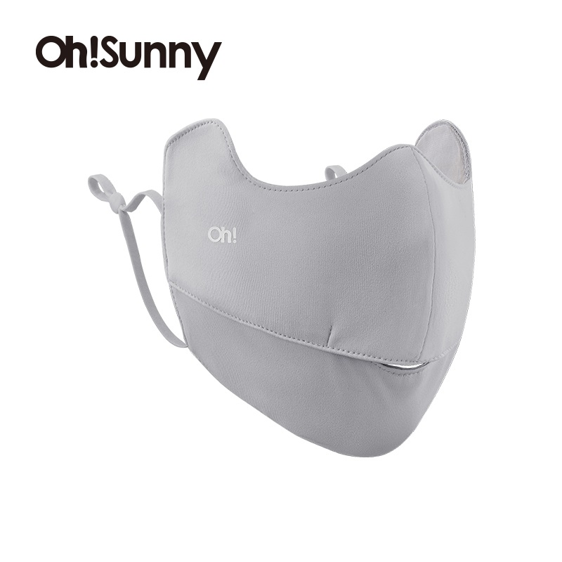 ohsunny-暮光系列-凉感护眼角口罩SLN3M308D（单位：个） 云霜灰