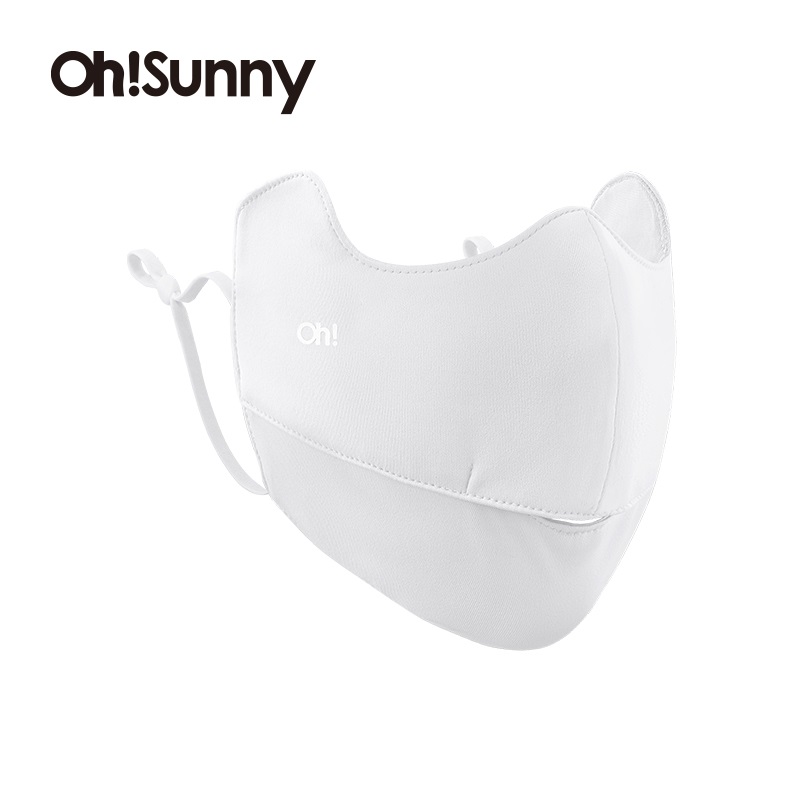 ohsunny-暮光系列-凉感护眼角口罩SLN3M308D（单位：个） 典雅白