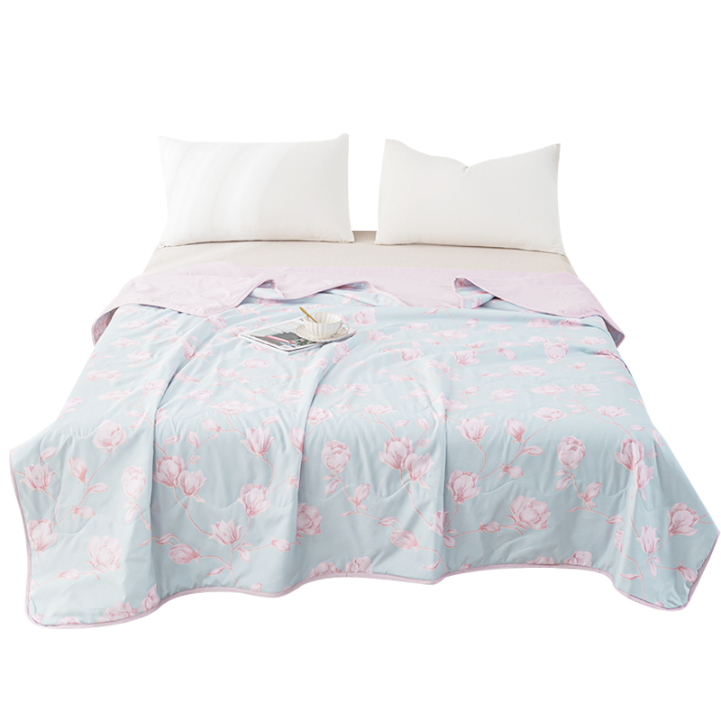 多喜爱-磨绒夏被（玉兰霓裳）L（单位：床） 混色 203*229cm