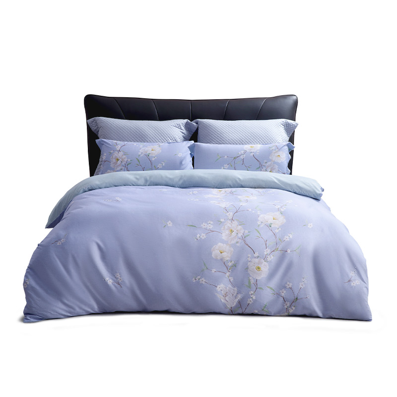 水星家纺全涤磨毛四件套&mdash;馨香蜜语 适用1.5米床200*230CM（单位：套） 图片色 200*230