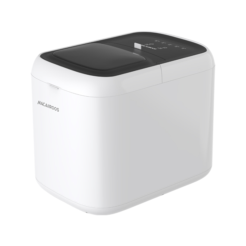 迈卡罗（MACAIIROOS）制冰机家用商用小型迷你造冰机全自动冰块制作器宿舍奶茶店酒吧KTV子弹冰（单位：台） 本白色