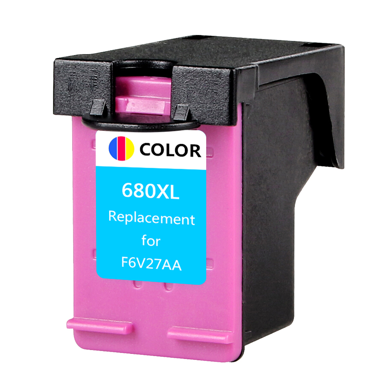 得印HP-680XL墨盒 大容量 彩色 适用惠普HP 打印机 【450页】彩色墨盒