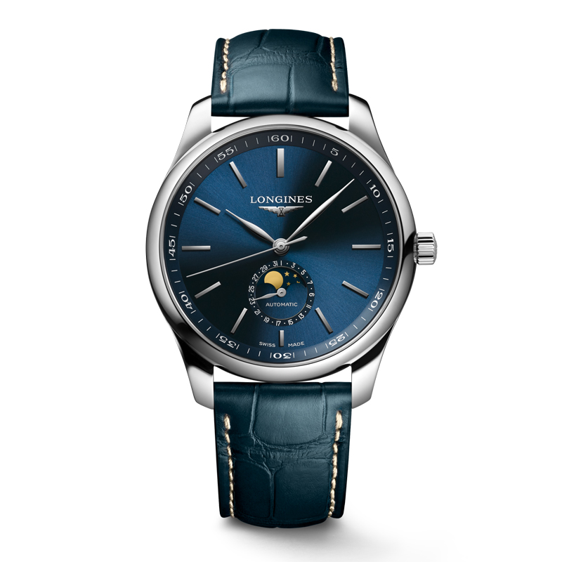 浪琴Longines 名匠系列机械男士腕表 L2.919.4.92.0（单位：块） 幻影蓝