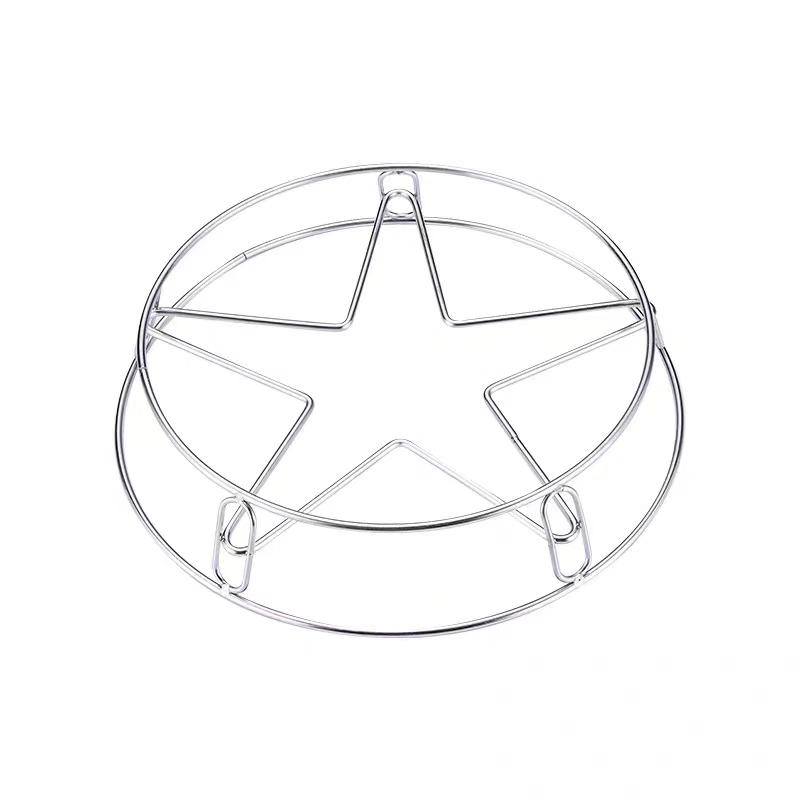 德国法克曼(FACKELMANN）星型不锈钢锅架(单位：个） 不锈钢色