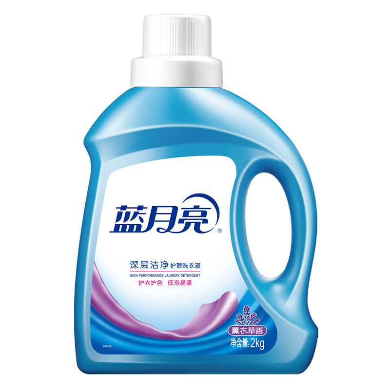 蓝月亮薰衣草深层洁净洗衣液2kg*6   80000297（单位：箱） 蓝色