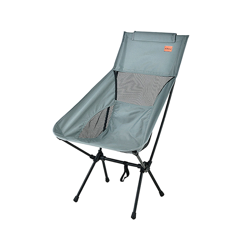 酷龙达(Coloda) 户外折叠椅月亮椅CLD-YLZ02 蓝灰色