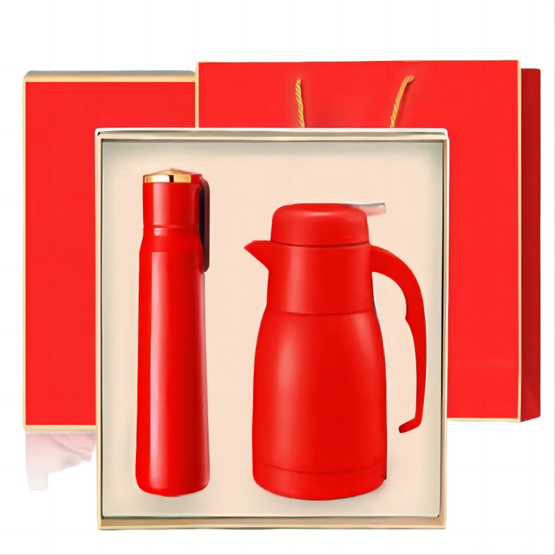 勿一 保温壶杯套装QY427-2（单位：套） 奢华红