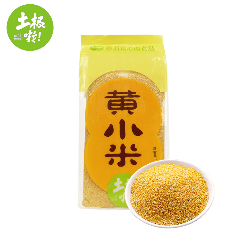 土极啦黄小米400g朝阳特产营养早餐粥米（单位：包） 无色