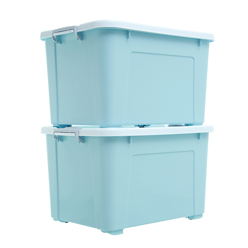 禧天龙收纳箱X-6155两个装（单位：箱） 80蓝