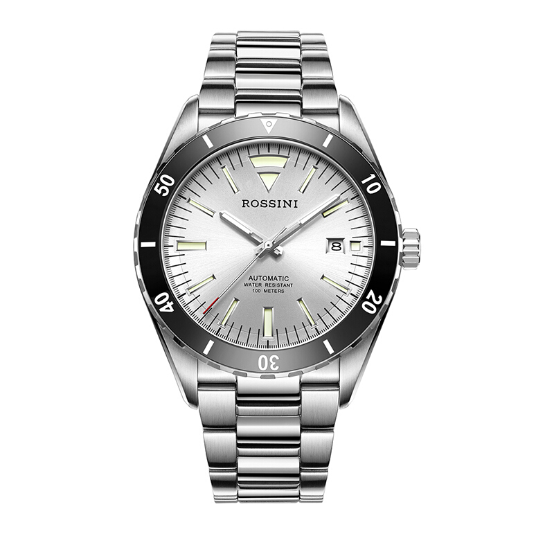 Rossini罗西尼 航海家系列 机械手表儒雅白男表50069T01A（单位：块） 白色