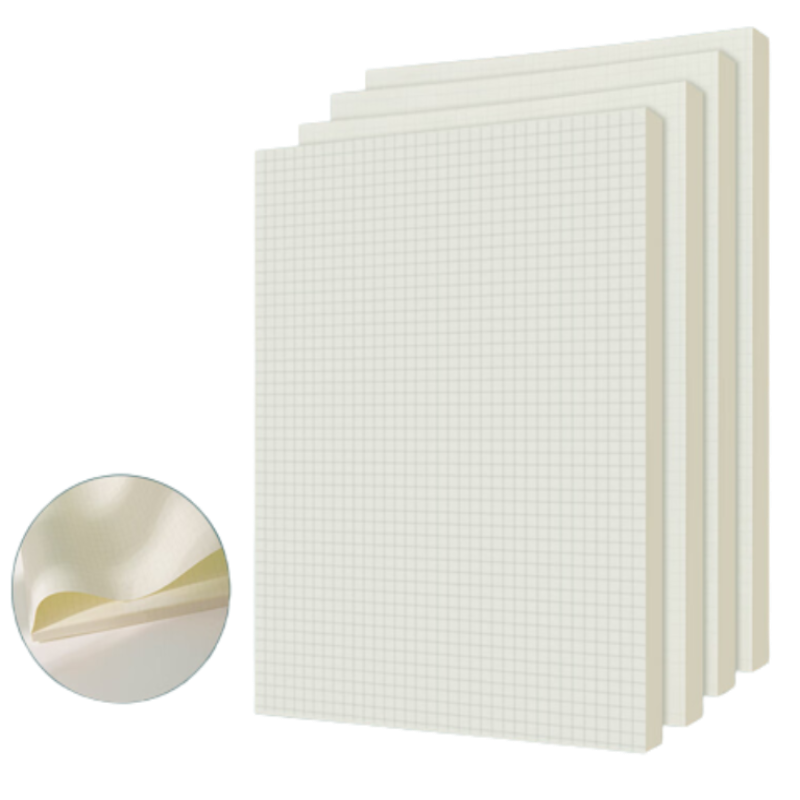 三年二班 草稿纸横线横纹草稿本学生用数学作业纸考研必备80g加厚稿纸批发演算纸 横纹纸（4本装）