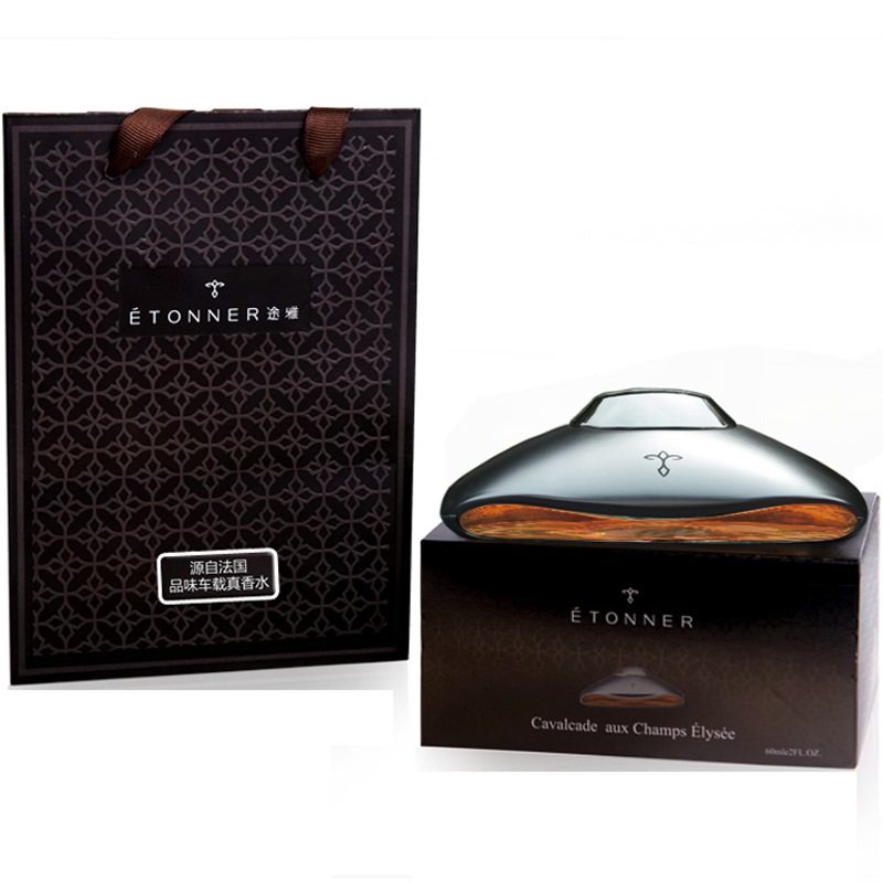 途雅（ETONNER）汽车香水 车载座式香水 汽车摆件 古龙香型 出逃卡马洛（金属版）瓶 古龙香型
