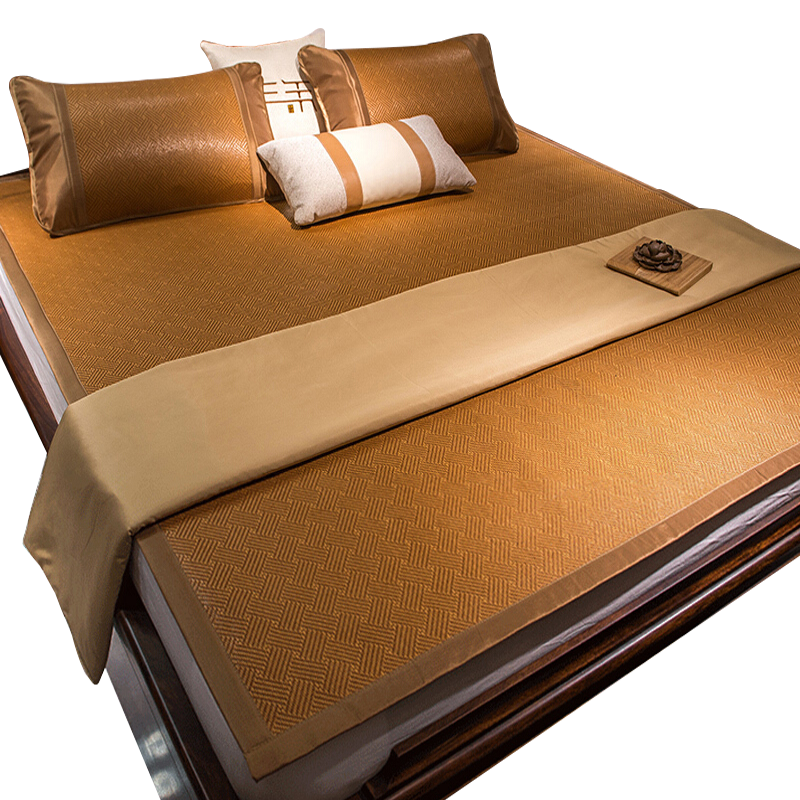 南极人 NJRLX-NJTX03 密藤席-初夏 180*200cm 三件套 灰色