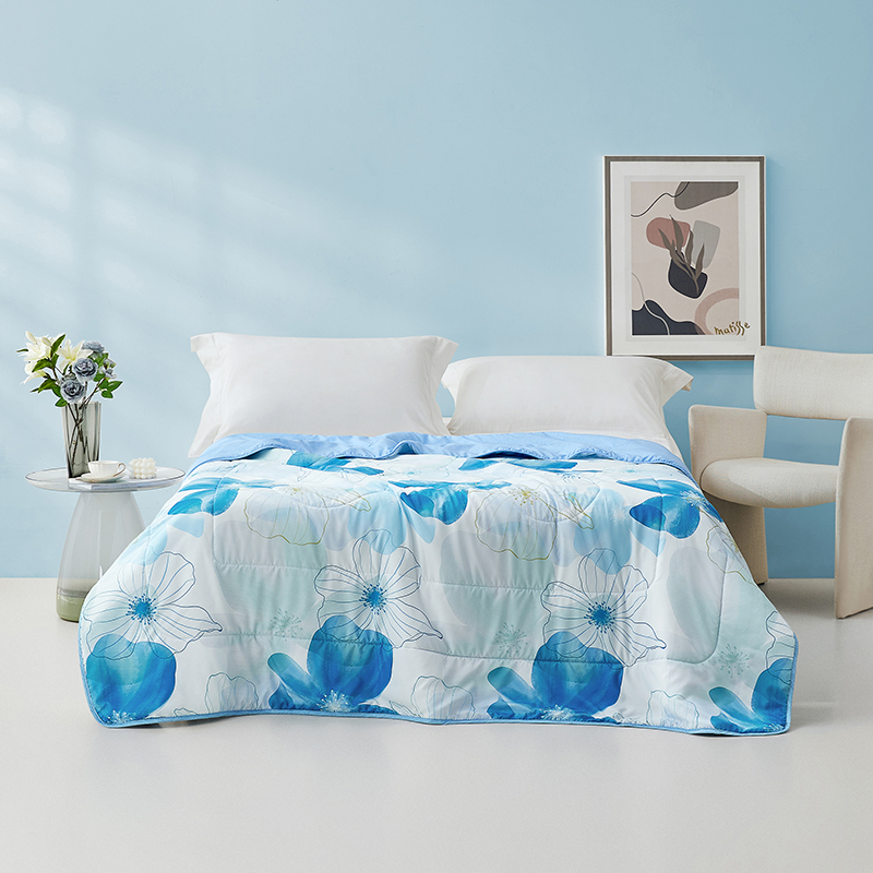 罗莱LOVO 水墨年华夏被（床） 深蓝色 150*200cm