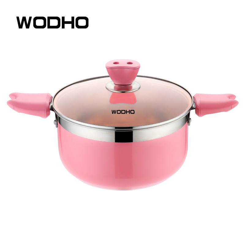 万德霍金猪拱门炖汤锅WDH-G0180612（套） 金色