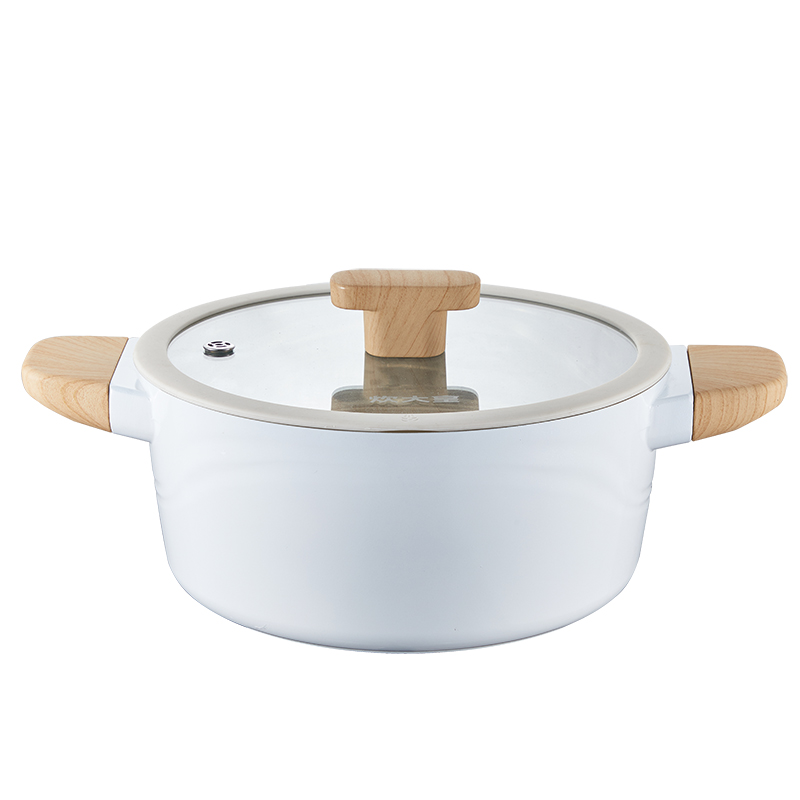 炊大皇奶糖系列不粘汤锅24cmNT24TG（单位：个） 白色