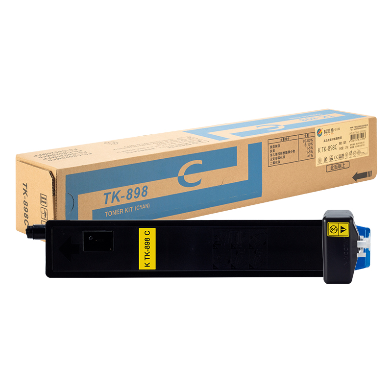 科思特 TK-898C 打印量约6000页 粉盒 (计价单位：只) 青色