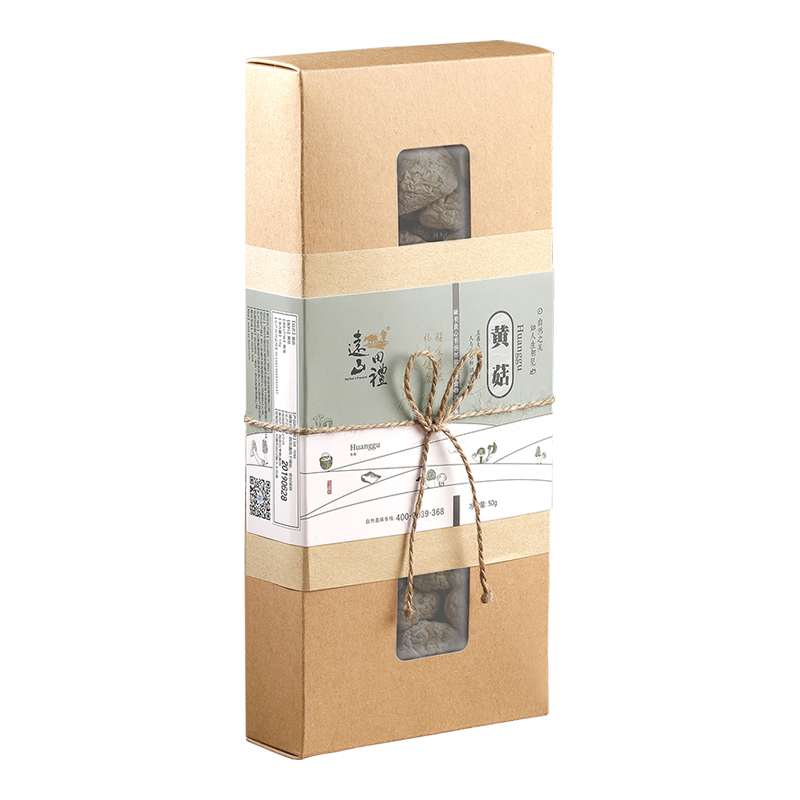 远山田礼 祁连山黄菇青海特产干货煲汤黄色蘑菇食材 50g