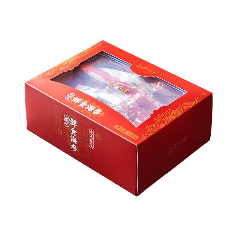 远山田礼 鲜食海参 即食海参礼盒 5头 500g