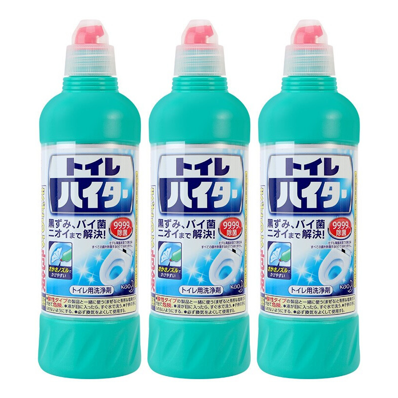 花王（KAO）原装进口马桶洁厕剂 500ml*3（单位：瓶） 500ml*3