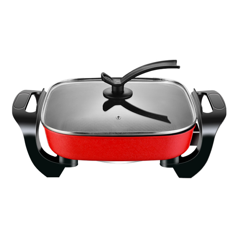 翰乐电热锅开门红乐美家 CT-D01（套） 红色