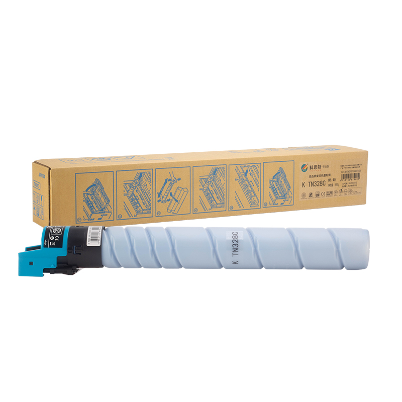 科思特（KST）兼容K TN328C 粉盒（鼓粉分离）蓝色单支装 专业版 蓝色