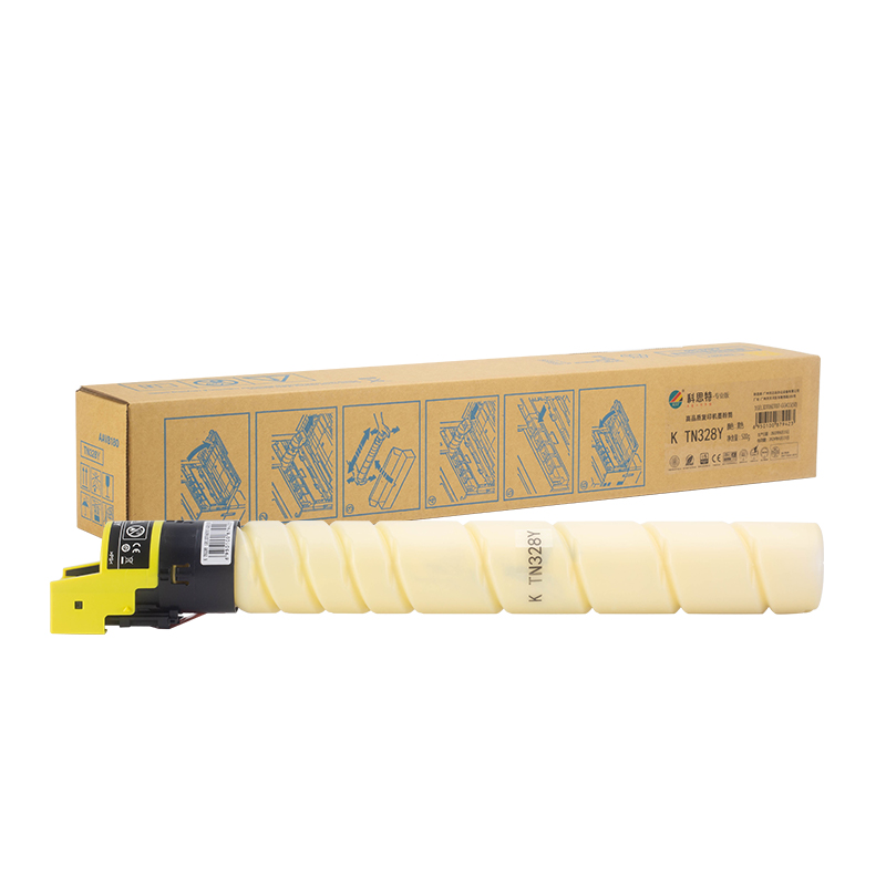 科思特（KST）兼容K TN328Y 粉盒（鼓粉分离）黄色单支装 专业版 黄色