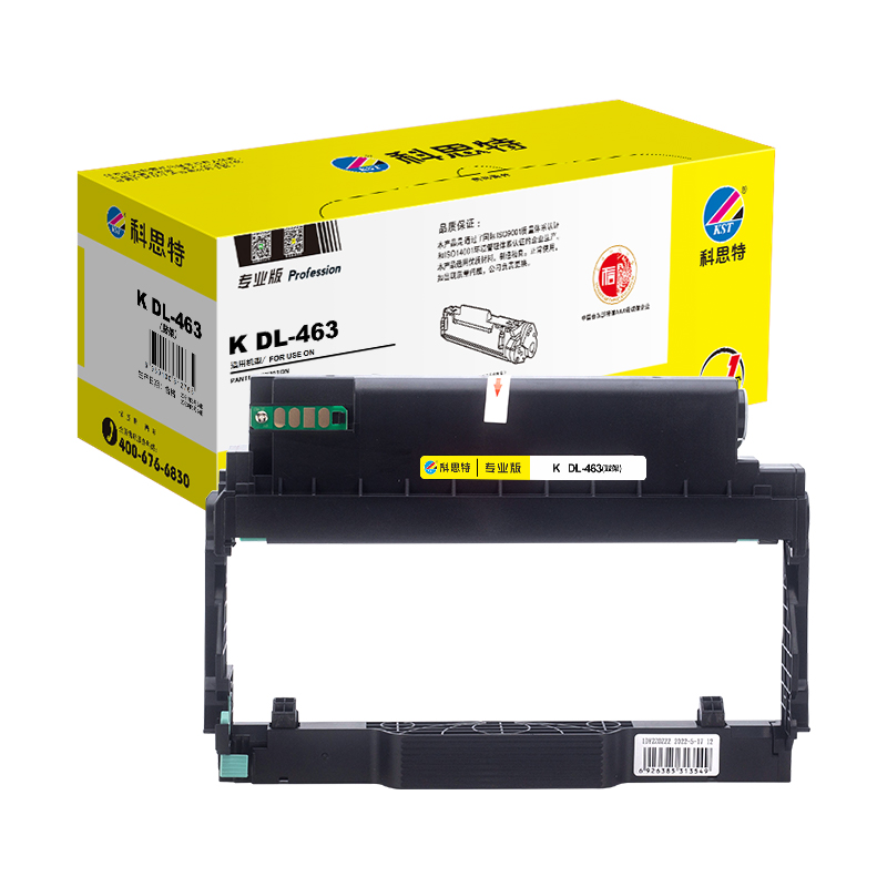 科思特 兼容K DL-463 （鼓粉分离）（适用PANTUM P3301DN）打印页数：12000页 专业版 鼓架 1.00 只/支 (计价单位：支) 黑色