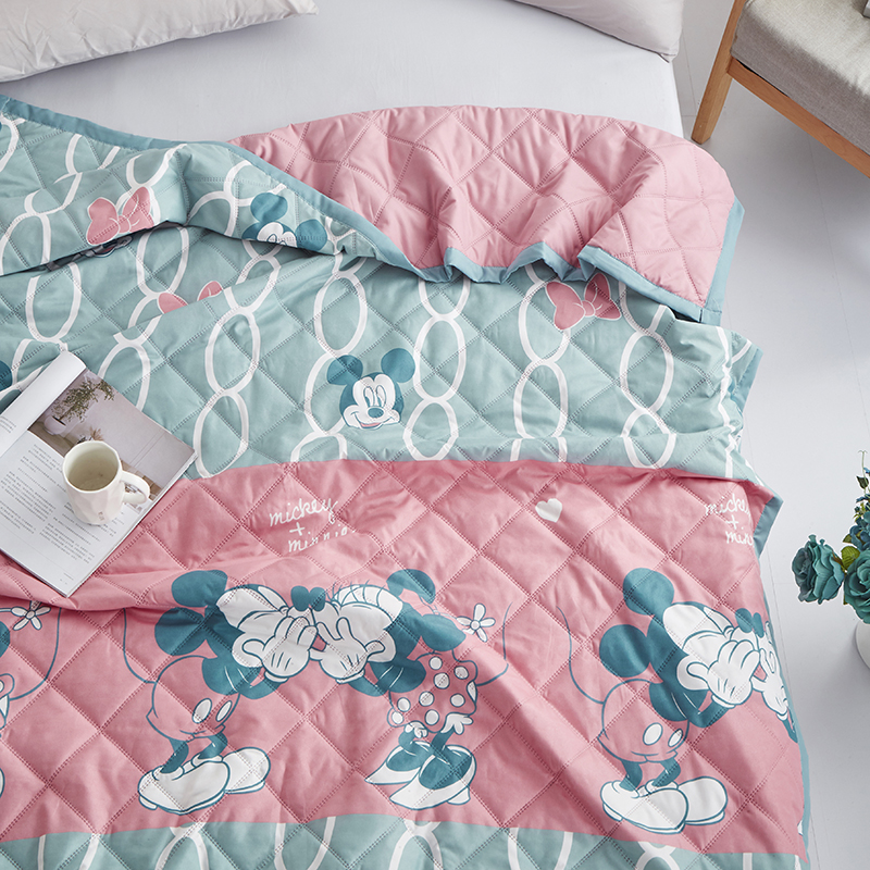 迪士尼&middot;三合一多功能被  (浪漫之吻）180*200CM（单位;条） 柠绿色