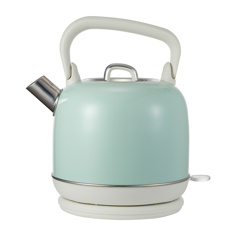 格立高GLG-K201家用开水壶自动断电304不锈钢大容量高颜值烧水壶2L(单位：台） 香草绿