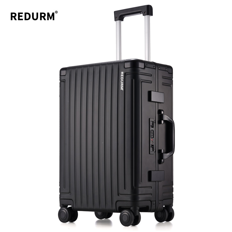 瑞德姆铝镁合金拉杆箱RL-QLTA002（单位：个) 黑色 20寸