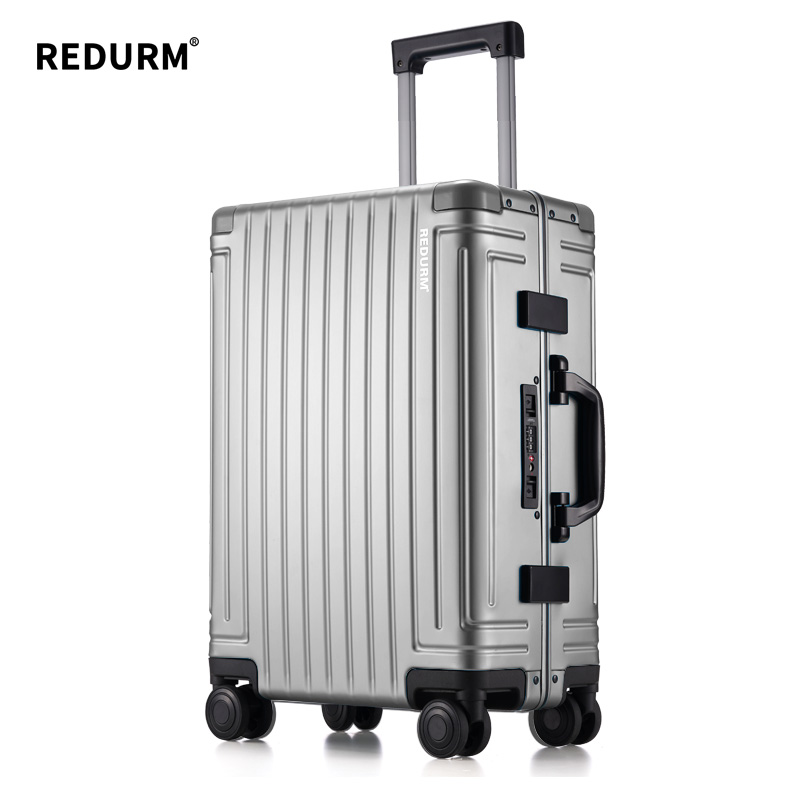 瑞德姆铝镁合金拉杆箱RL-QLTA002（单位：个) 灰色 20寸